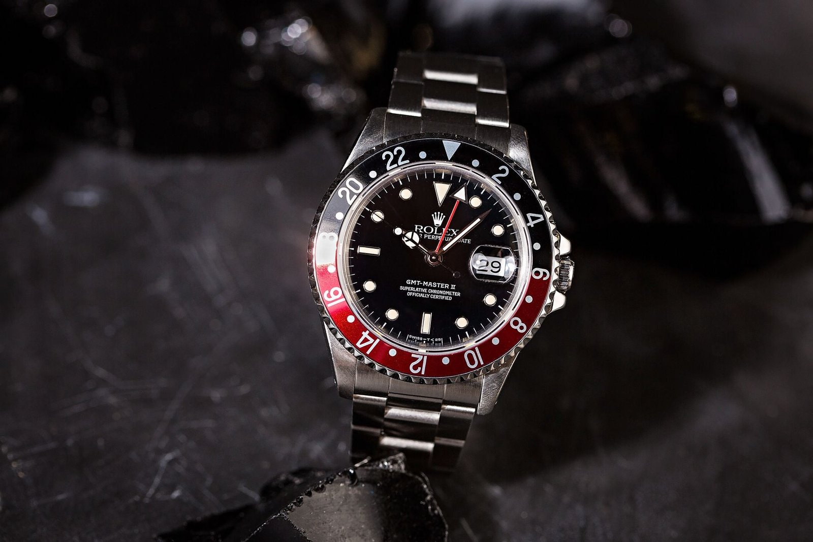 Rolex GMT-Master II ref. 16710 - "Coke" Rolex Coke GMT-Master II 16710 Aluminum Bezel