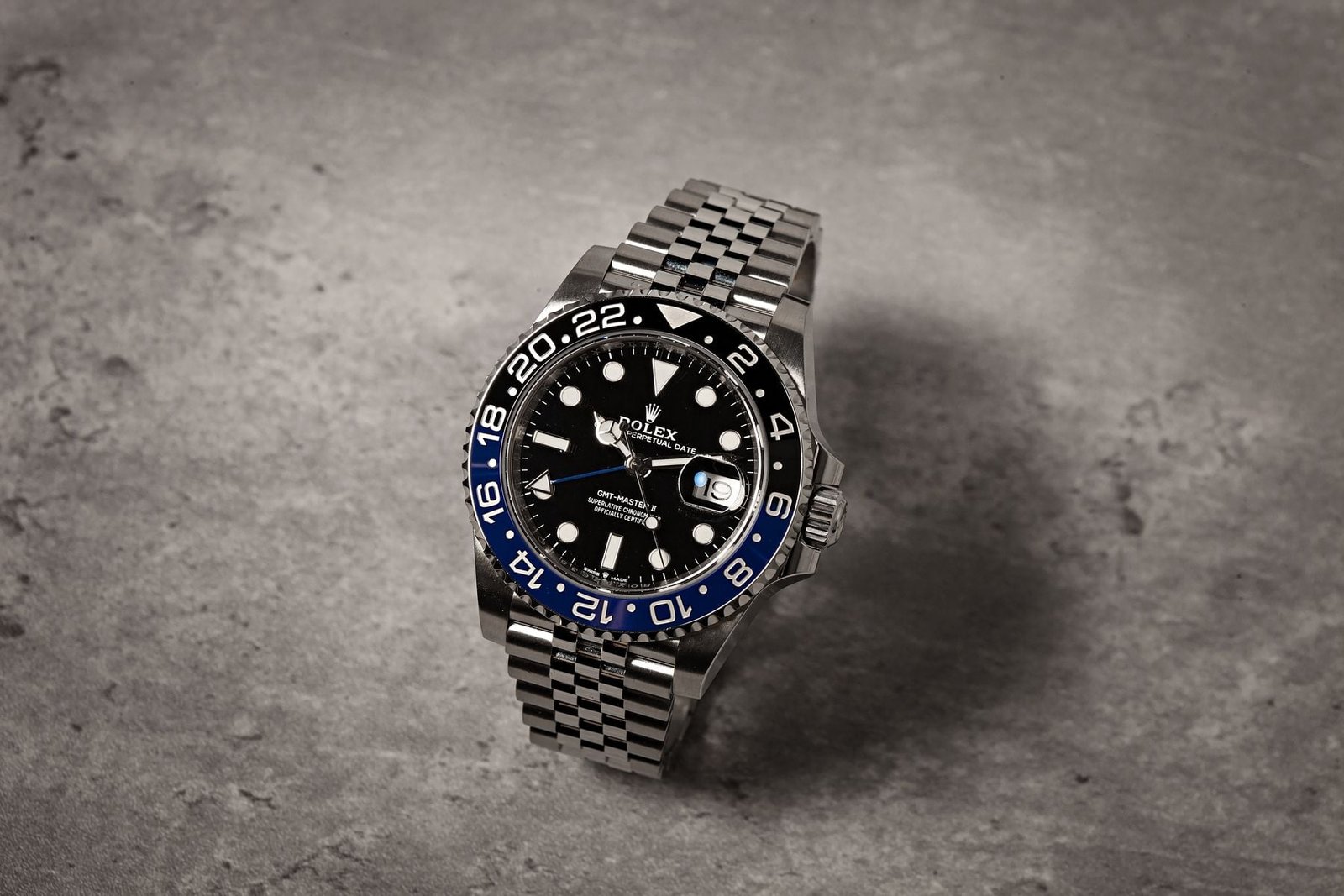 Rolex GMT-Master II ref. 126710BLNR - "Batman" Rolex Batman GMT-Master II 126710BLNR Jubilee Bracelet