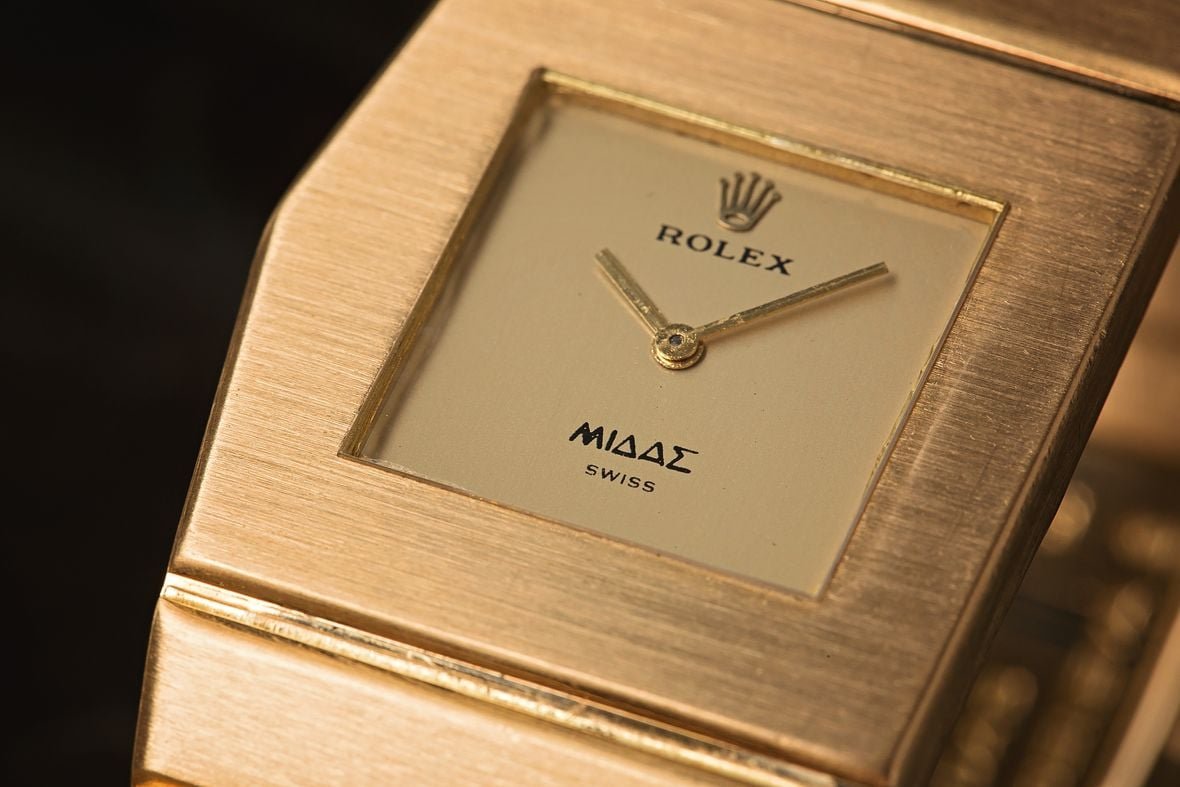 Gerald Genta Rolex King Midas Dial and Crystal Gerald Genta Rolex King Midas Dial and Crystal