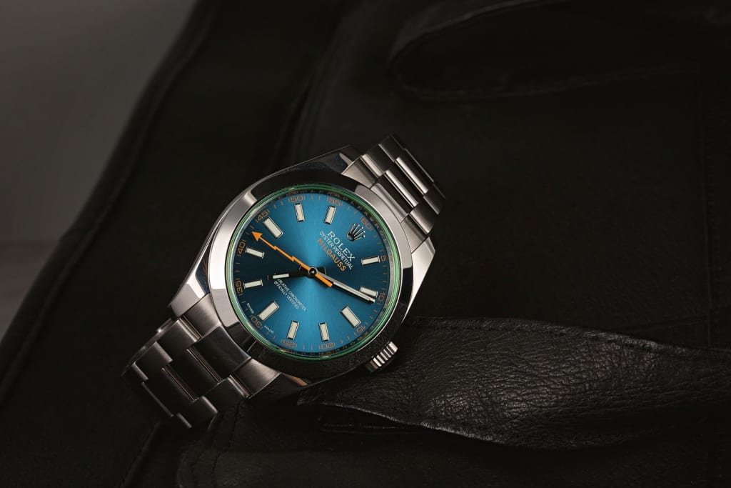 Rolex Milgass Green Dial