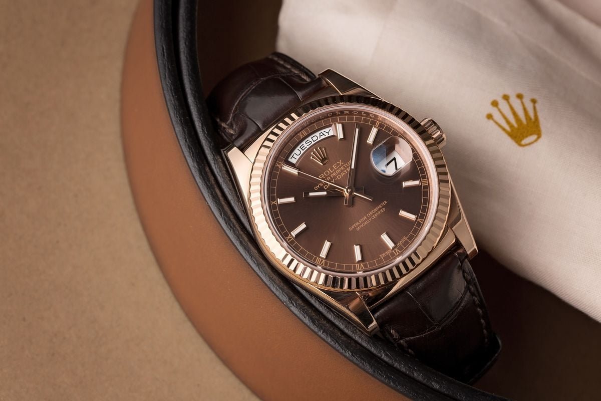 Rolex Day-Date Leather Strap Rolex Day-Date Ultimate Buying Guide Leather Strap