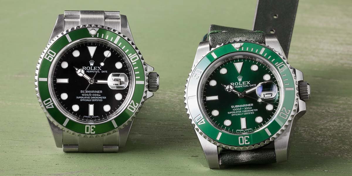 Rolex Kermit vs. Rolex Hulk Rolex Submariner Green Watches Hulk vs Kermit