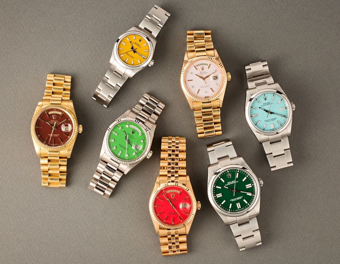 Rolex Stella Dials and Oyster Perpetual Watches Vintage Rolex Stella Dial vs Oyster Perpetual Watches