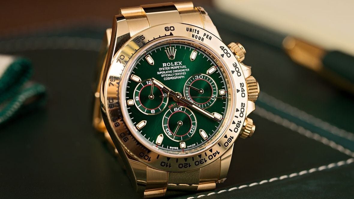 Rolex Daytona ref. 116508 - Green Dial Rolex Green Dial Watches: John Mayer