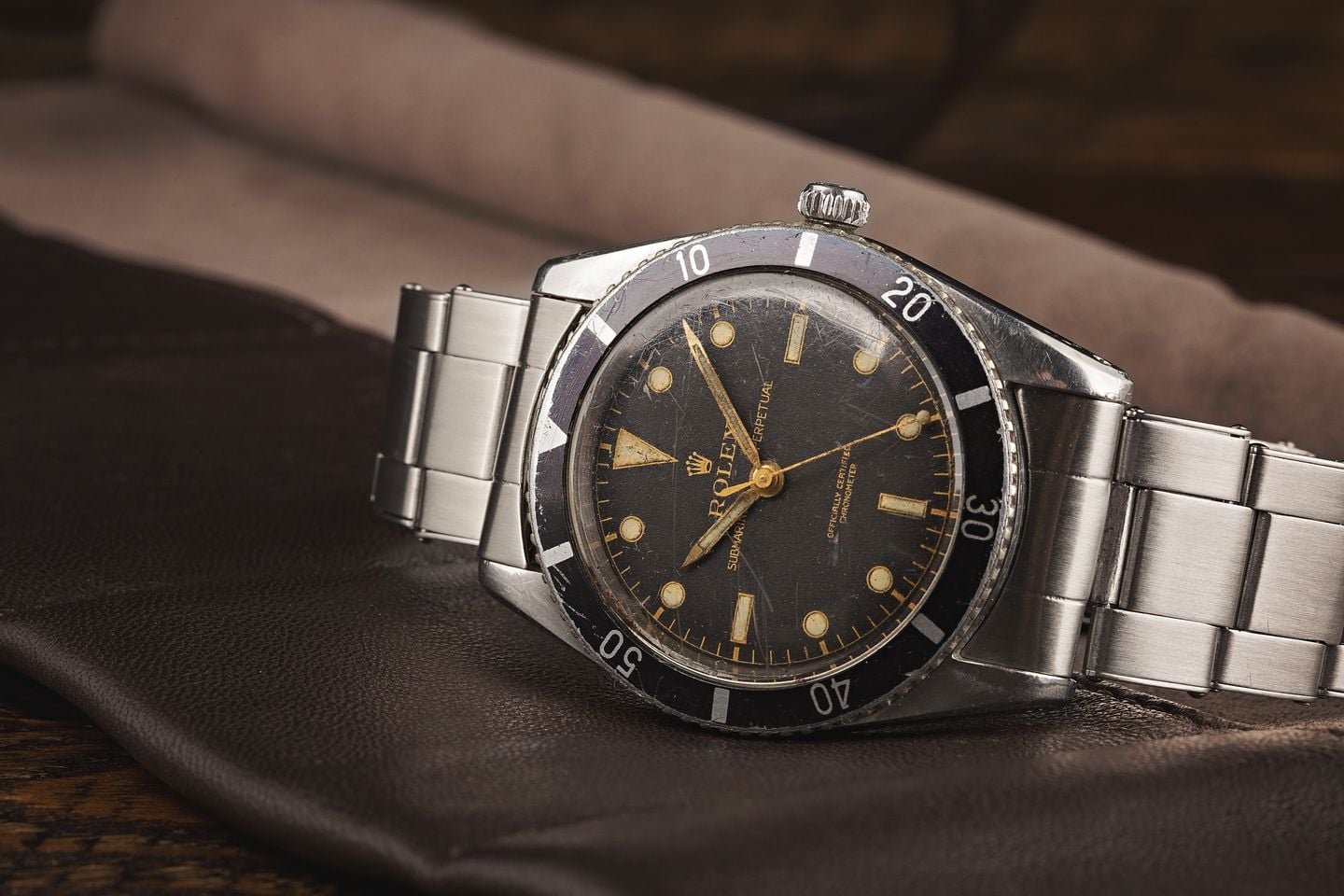 Rolex Submariner ref. 6204 Rolex Submariner Date vs No-Date comparison