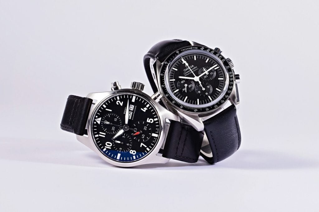Popular IWC watch and OMEGA watch